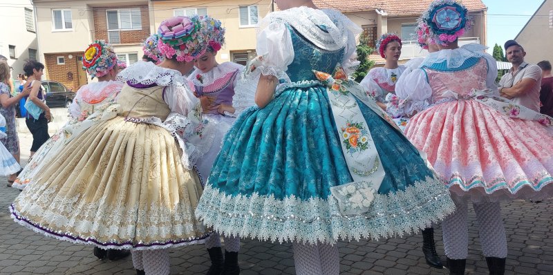 fotografie z akce Krojované hody v Zaječí