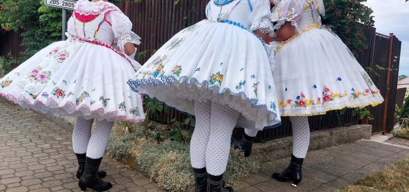 fotografie z akce Krojované hody v Zaječí