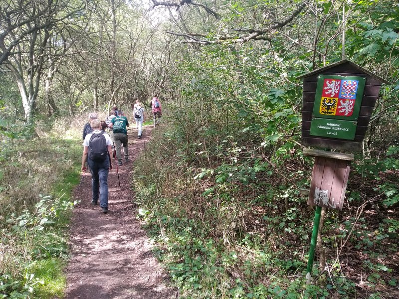 fotografie z akce NsI - Výstup na Lovoš - 11 km 
