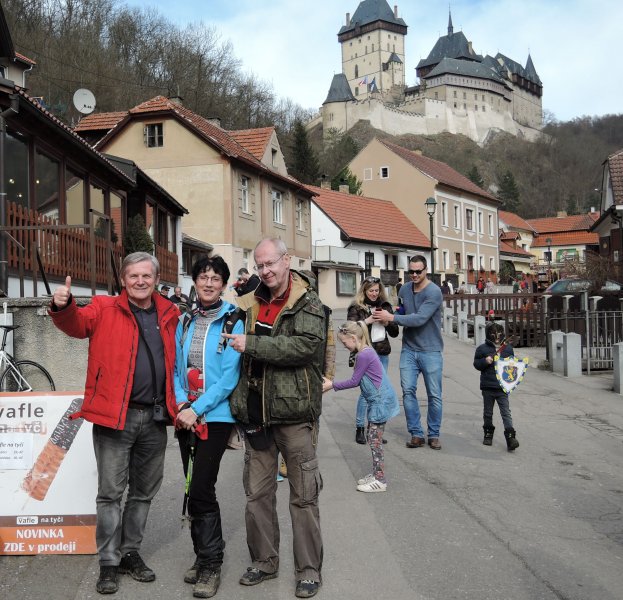 fotografie z akce NsL Černošice  Karlštejn