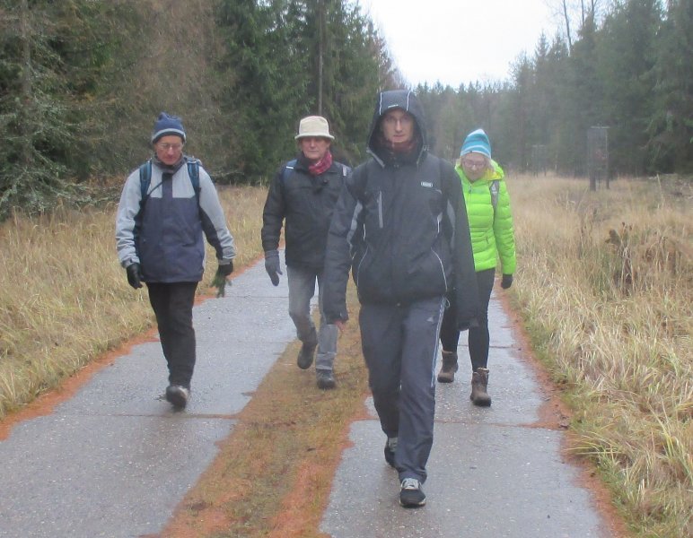 fotografie z akce Po hřebenu Brd 18km