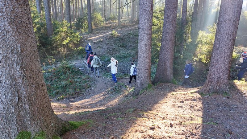 fotografie z akce Silvestrovský vejšlap 2024