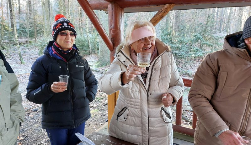 fotografie z akce Silvestrovský vejšlap 2024