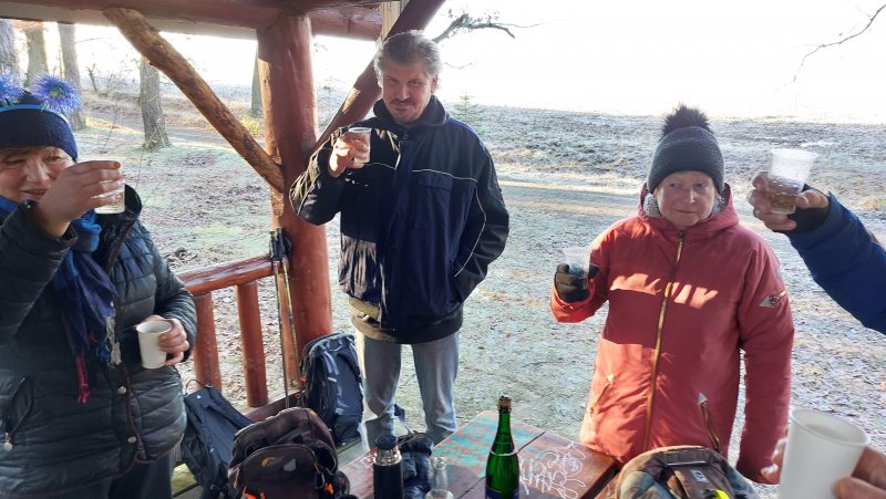fotografie z akce Silvestrovský vejšlap 2024