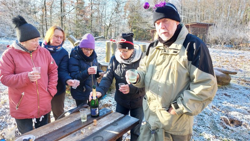 fotografie z akce Silvestrovský vejšlap 2024