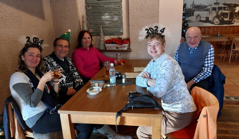 fotografie z akce Silvestrovský vejšlap 2024