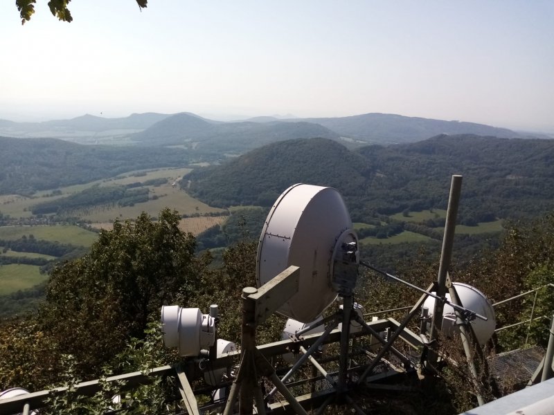 fotografie z akce SsI - Na vrchol Milešovky