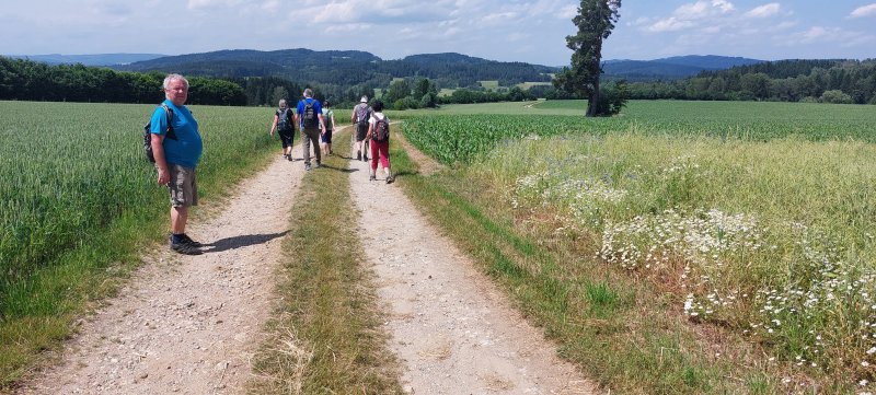 fotografie z akce Týden okolím Lipna s Přemkem