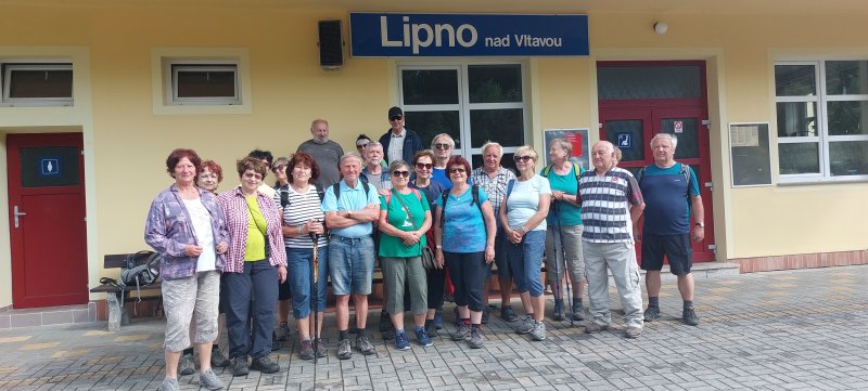 fotografie z akce Týden okolím Lipna s Přemkem