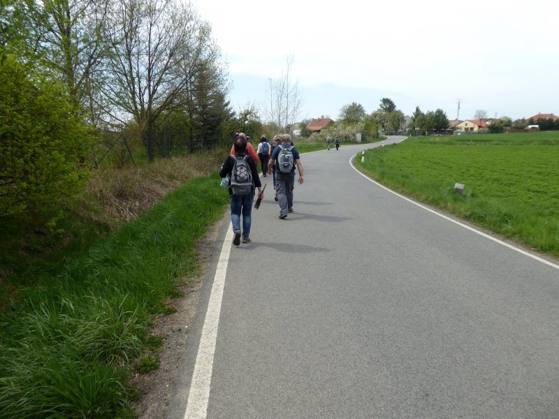 fotografie z akce Z Mělníku do Mlčechvost-16 km