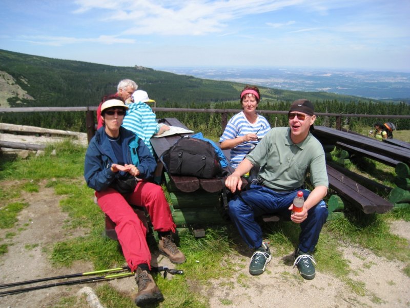 fotografie z akce Krkonoše 2009
