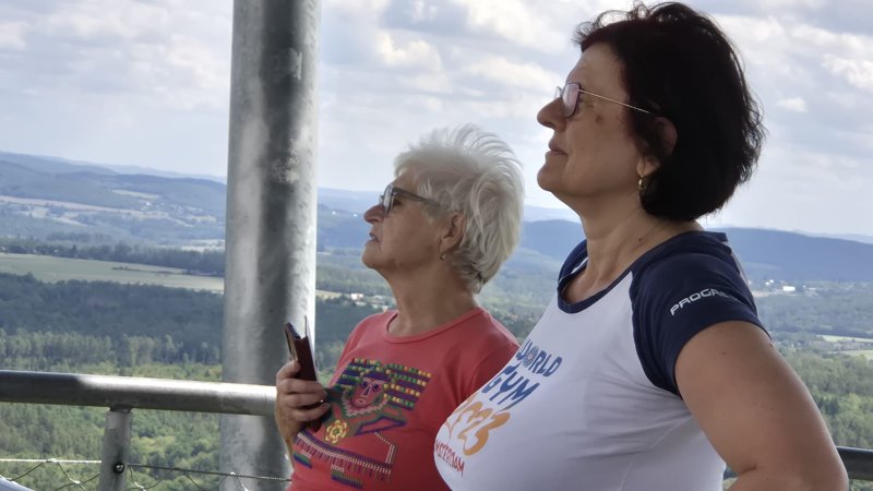 fotografie z akce NsHankou - Černolické skály