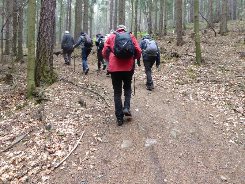 fotografie z akce Poznej Brdy(3) s Václavem-16km