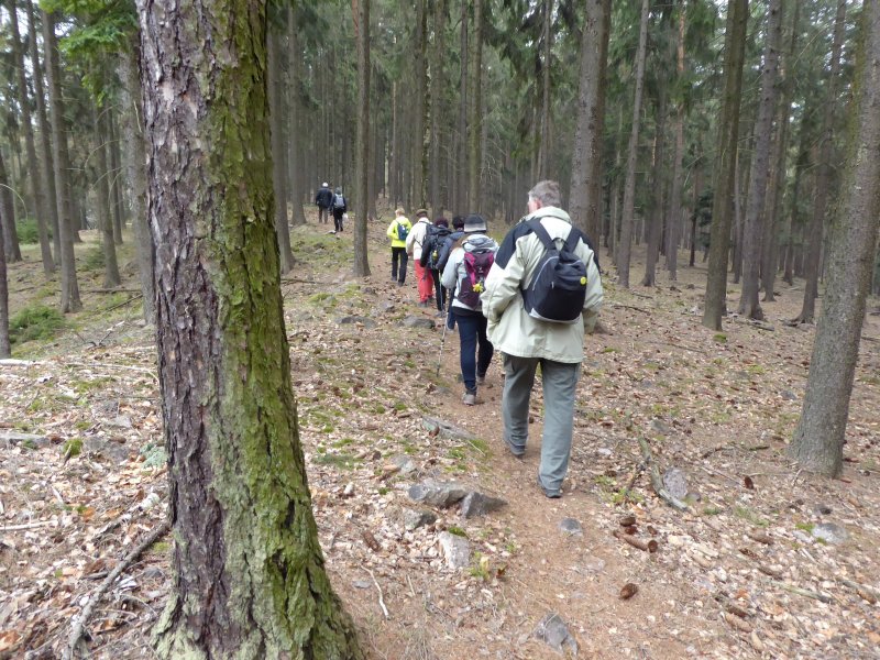 fotografie z akce Poznej Brdy(3) s Václavem-16km