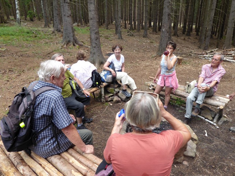 fotografie z akce Poznej Brdy s Václavem - 15 km