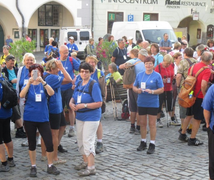fotografie z akce Pětilistá růže Český Krumlov