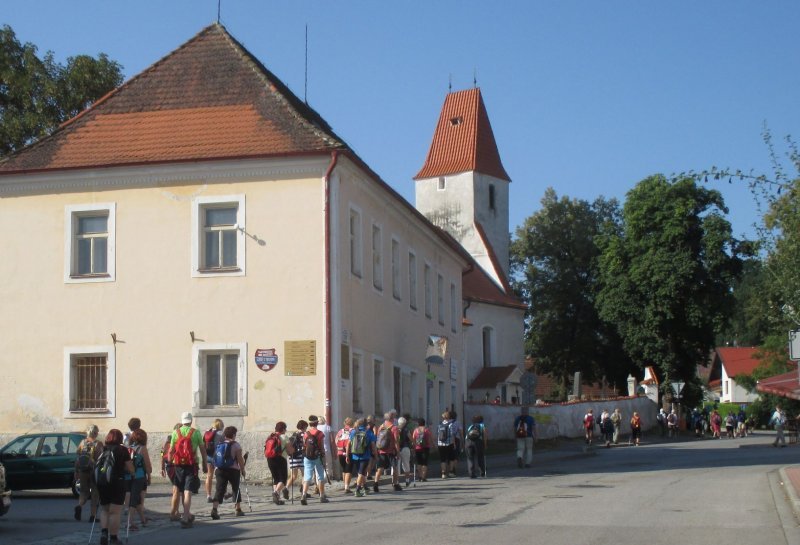 fotografie z akce Pětilistá růže Český Krumlov