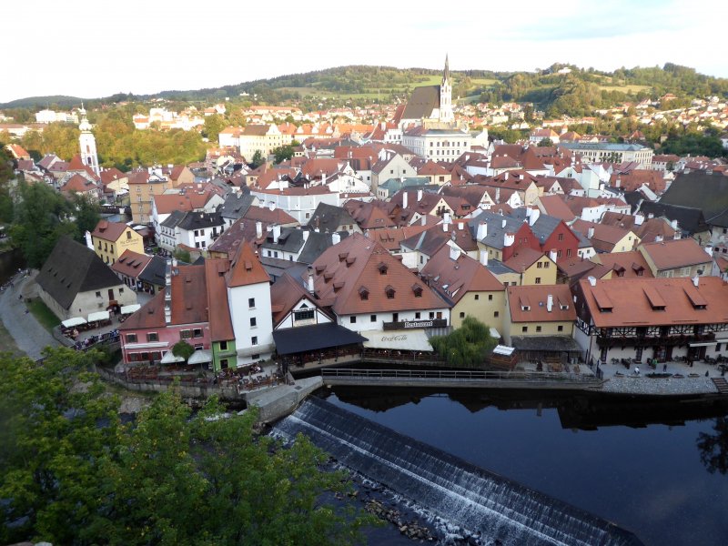 fotografie z akce Pětilistá růže Český Krumlov