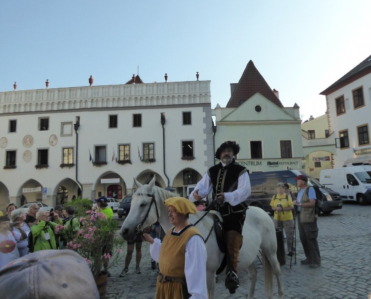 fotografie z akce Pětilistá růže Český Krumlov