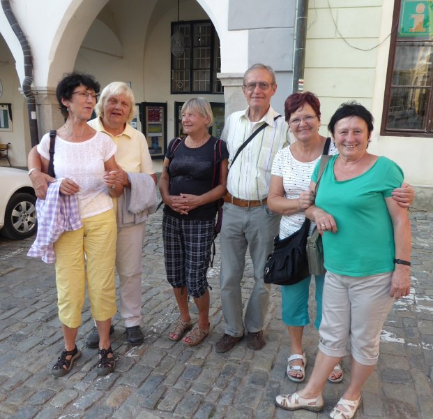 fotografie z akce Pětilistá růže Český Krumlov