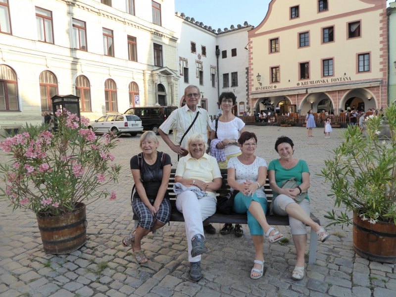 fotografie z akce Pětilistá růže Český Krumlov